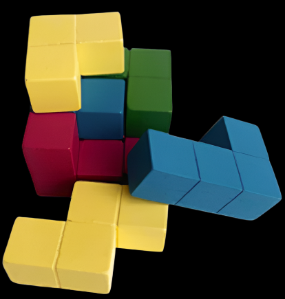Brain Development Game I Soma cube Puzzle